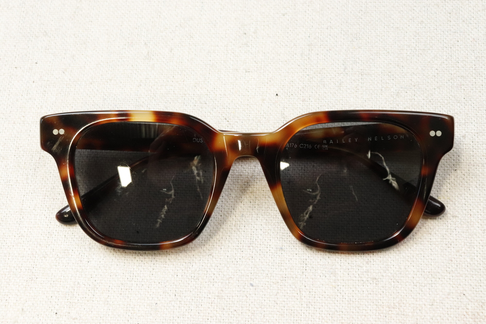 Vintage Bailey Nelson Tortoiseshell Square Sunglasses Size One Size
